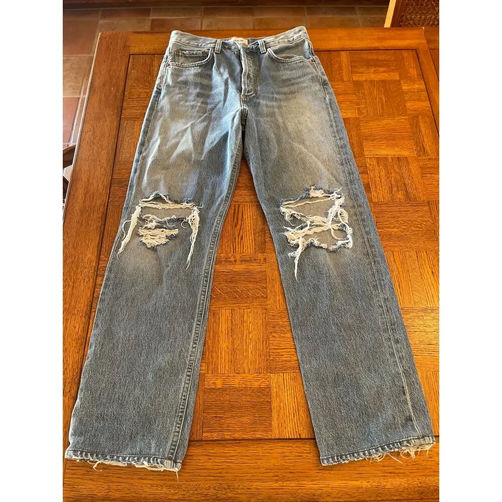 AGOLDE BUSTED KNEE KELLY JEAN SIZE 26 - Picture 1 of 7